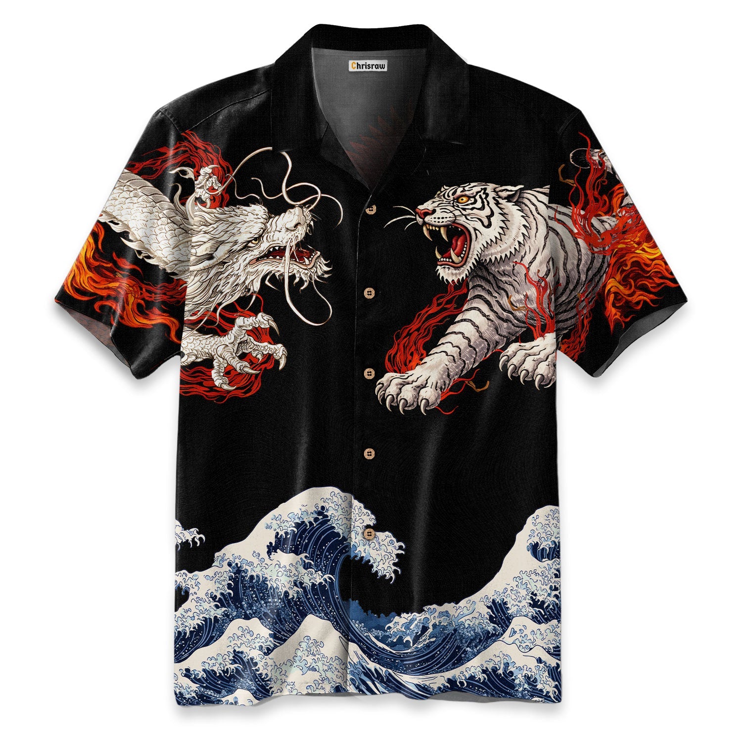 Four Sacred Beasts Hawaiian Shirt