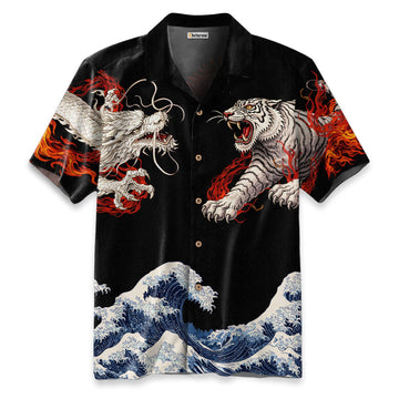 Four Sacred Beasts Hawaiian Shirt