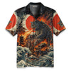 Monster and Wandering Cat Hawaiian Shirt