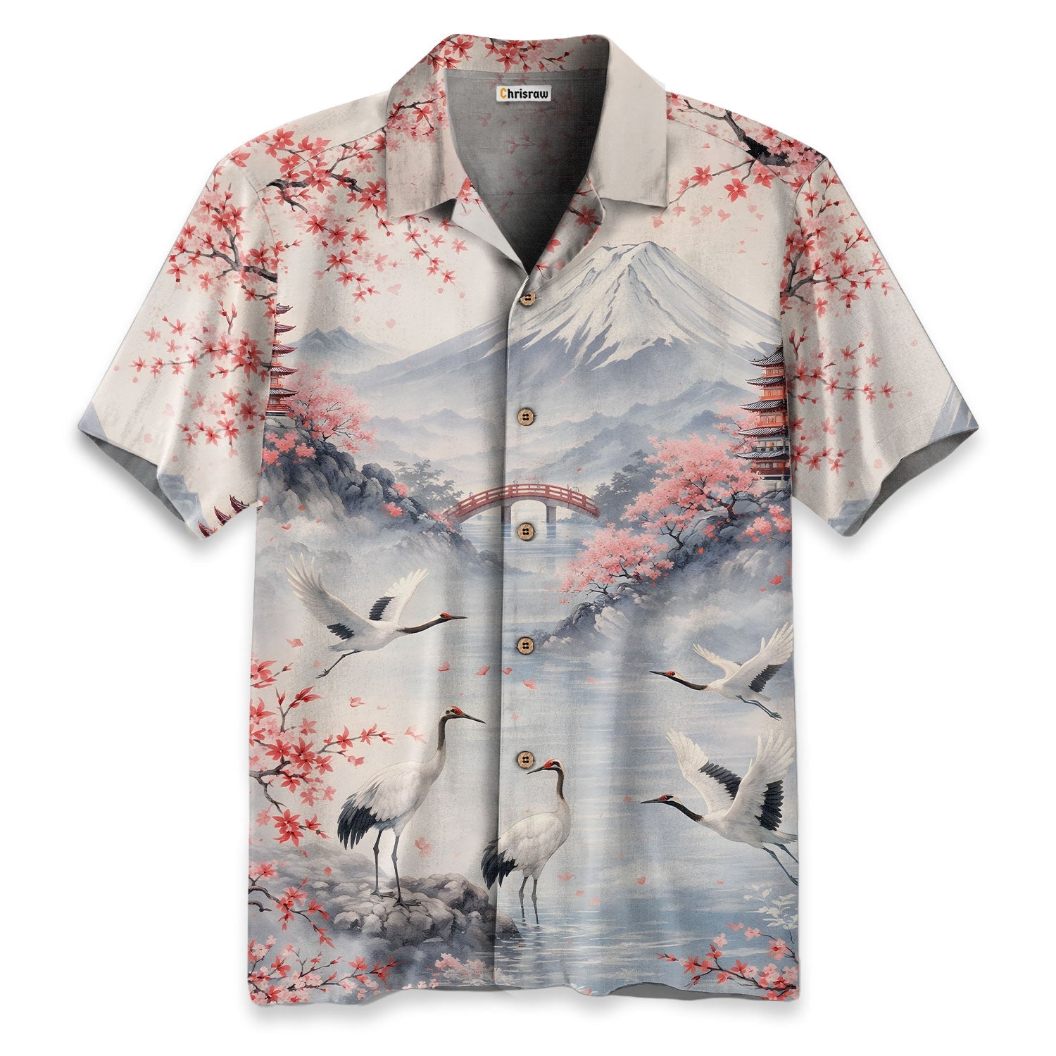Harmony of Sakura Hawaiian Shirt