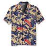 Koi Carp Frenzy Hawaiian Shirt