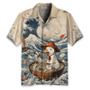 Naughty Duck Eating Ramen Hawaiian Shirt