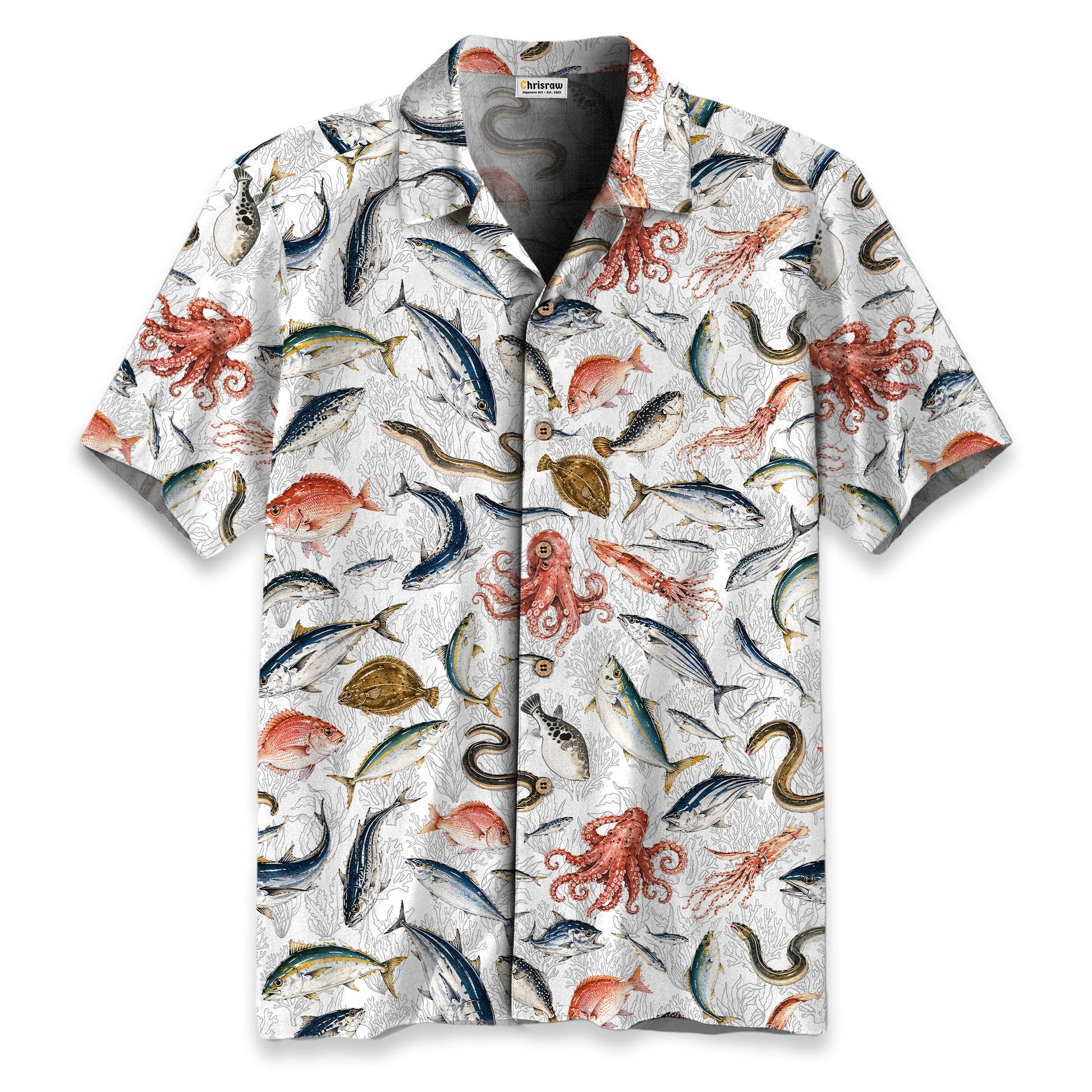Sea Ocean Fish Hawaiian Shirt