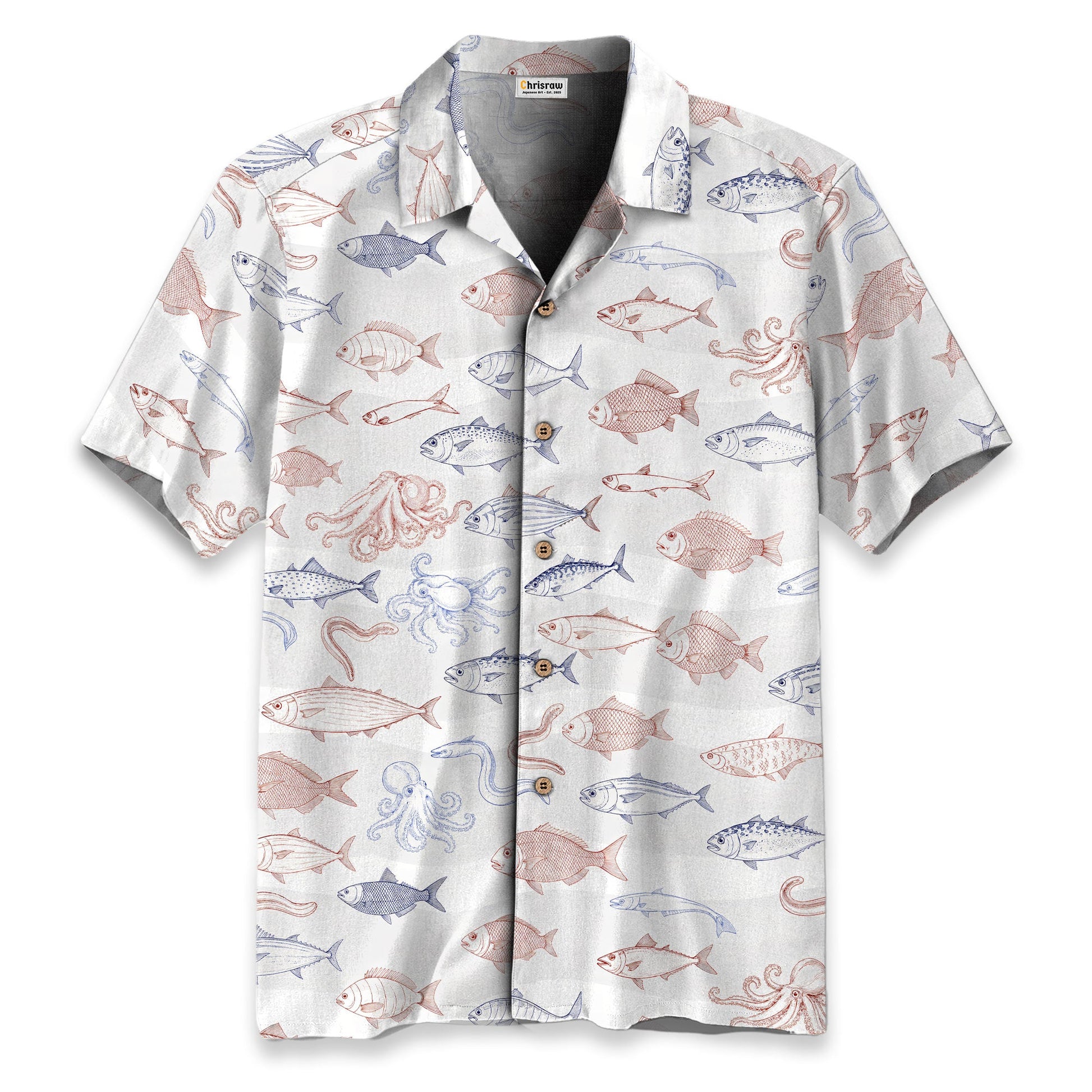 Sea Ocean Fish Hawaiian Shirt
