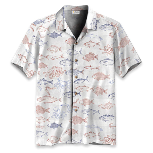 Sea Ocean Fish Hawaiian Shirt