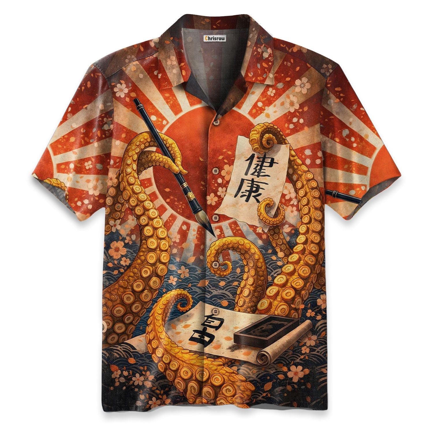 Octopus Tentacles Hawaiian Shirt