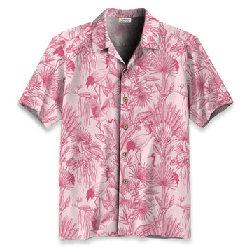 Crane Garden Hawaiian Shirt