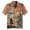Samurai Gazing Into The Distance Shirt Hawaiian Shirt