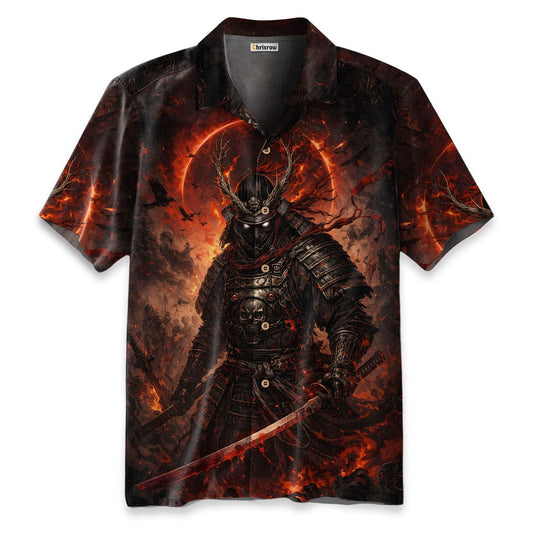 Shadow of the Red Moon Hawaiian Shirt