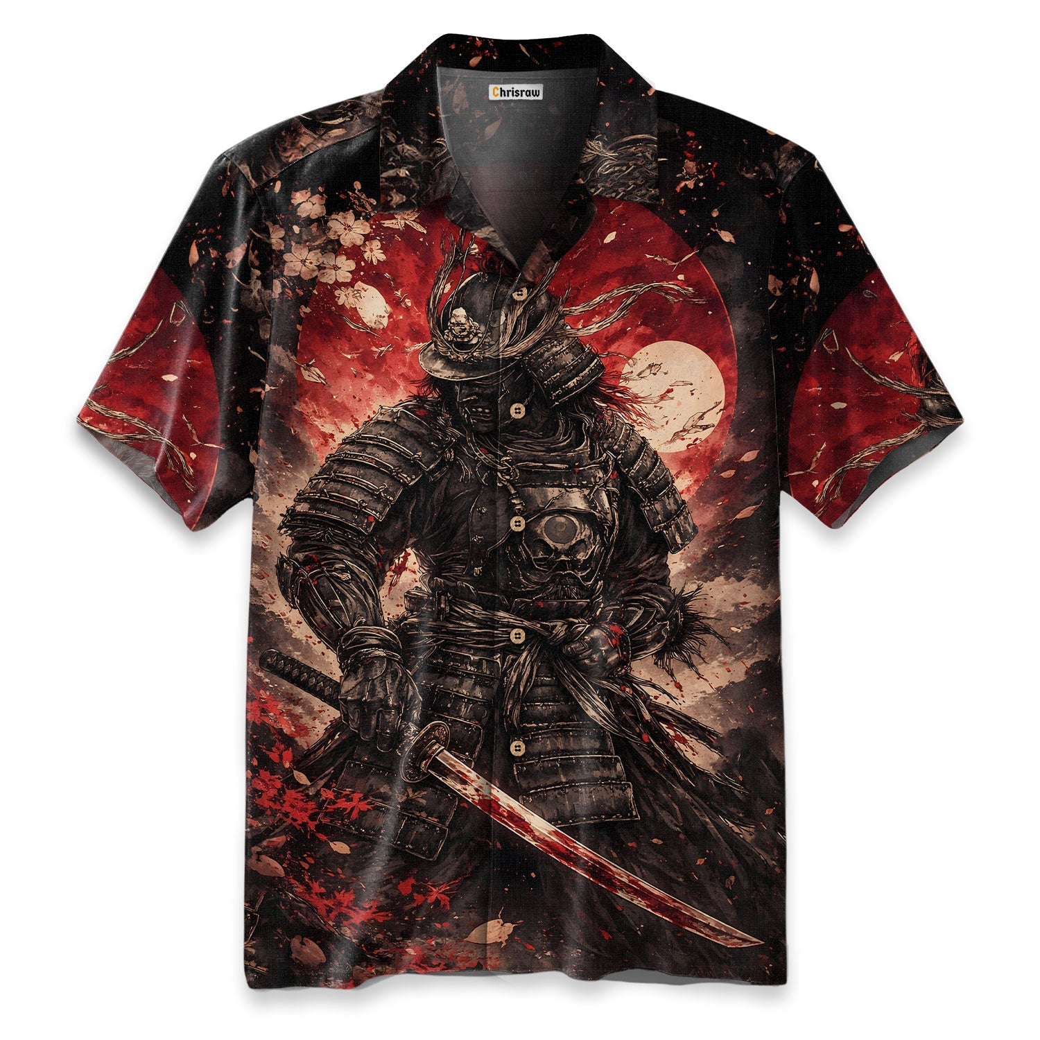 Shadow of the Red Moon Hawaiian Shirt