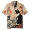 Sunset Cat Hawaiian Shirt