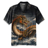 Wave Dragon Hawaiian Shirt