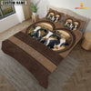 Uni Holstein In Heart Custom Name Bedding Set