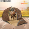 Uni Personalized Name Texas Longhorn Farming Cap