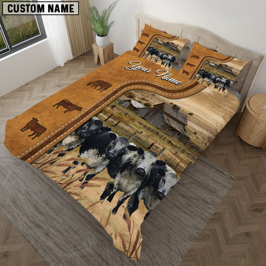 Uni Speakle Park On The Farm Personalized Name Bedding Set