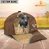 Uni Personalized Name Holstein Farming Cap