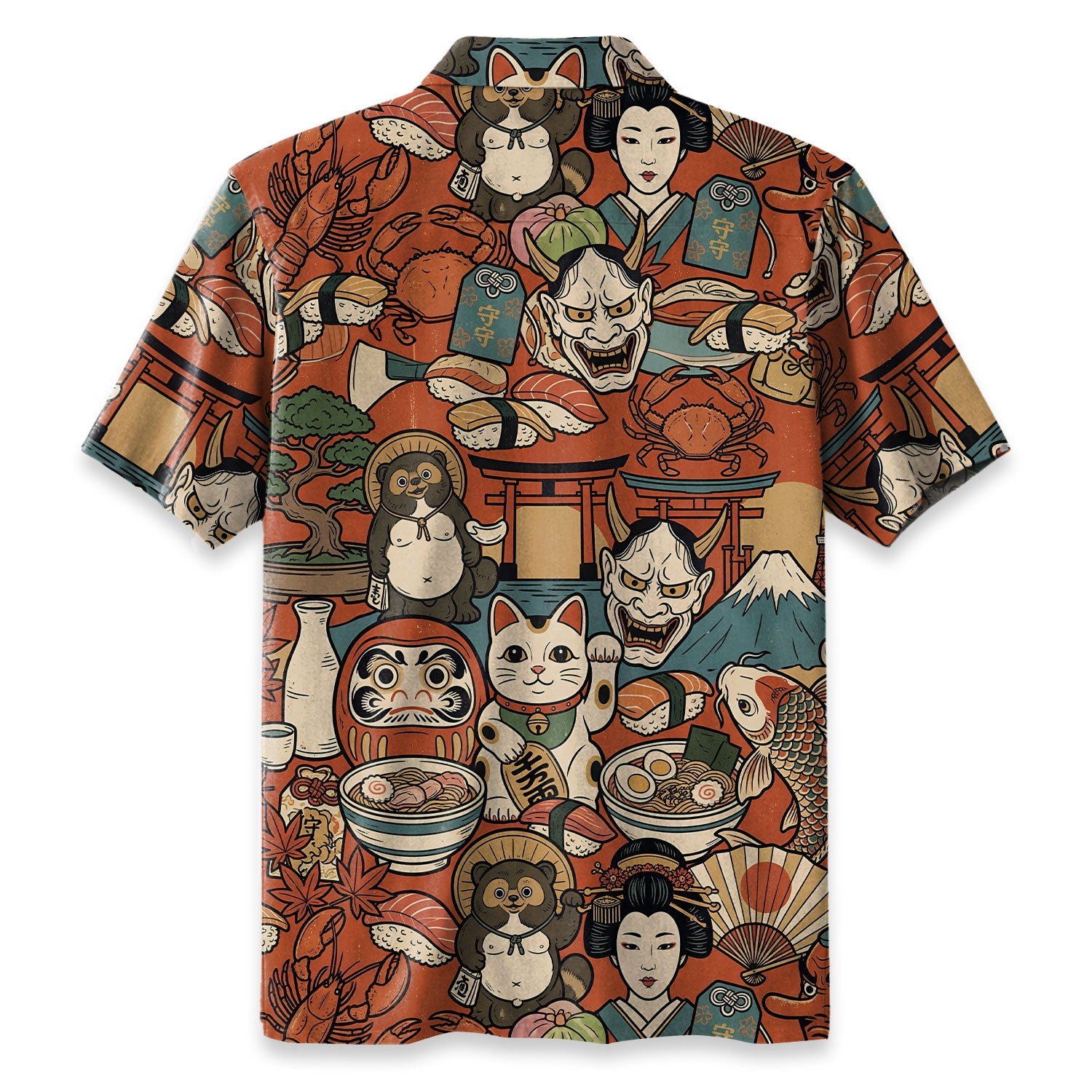 Tokyo Folklore Mosaic Hawaiian Shirt