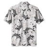 Black Koi And White Koi Hawaiian Shirt