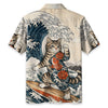 Cat Surfing Hawaiian Shirt