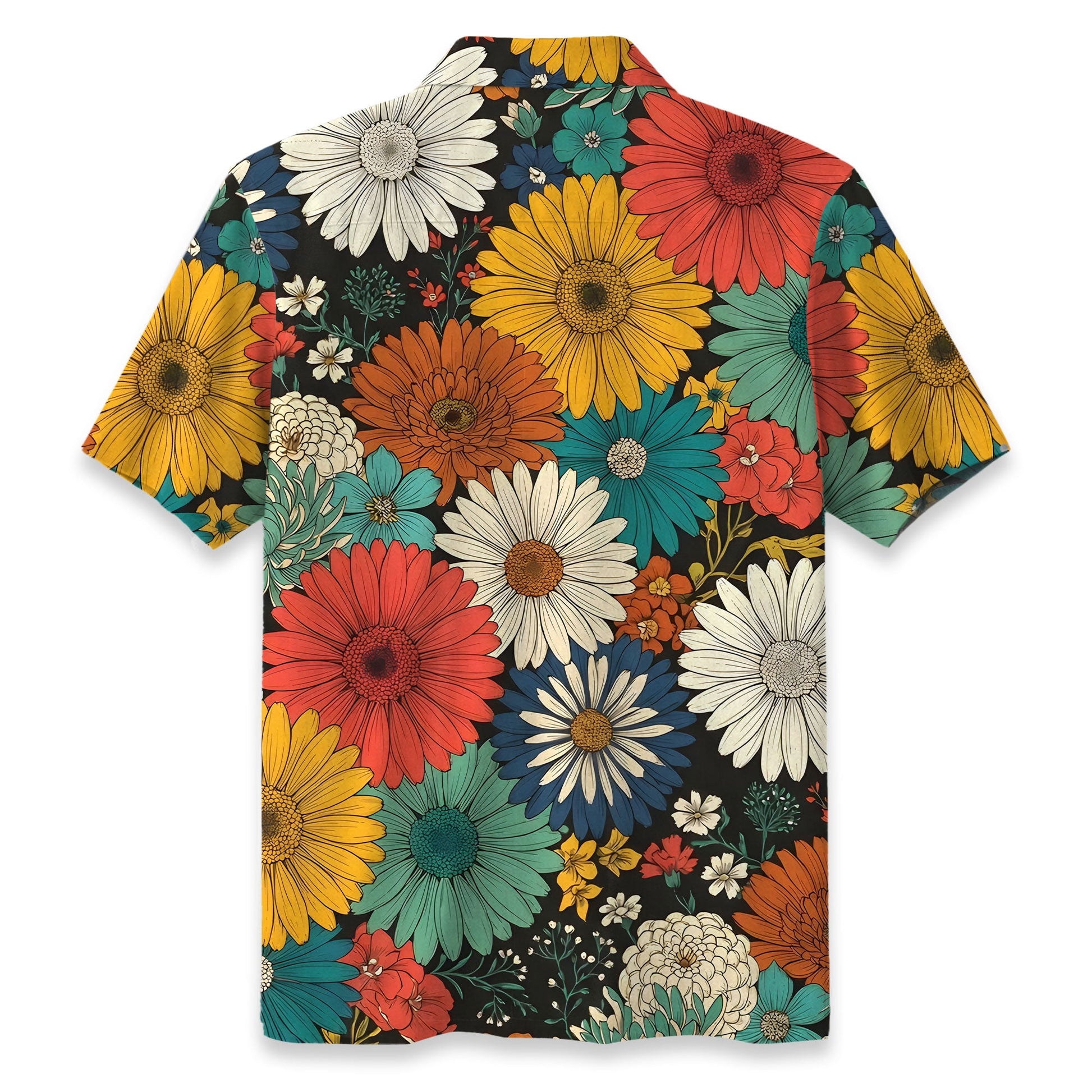 Colorful Chrysanthemums Hawaiian Shirt