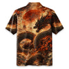 Crimson Storm Dragon Hawaiian Shirt