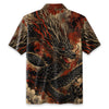 Crimson Storm Dragon Hawaiian Shirt