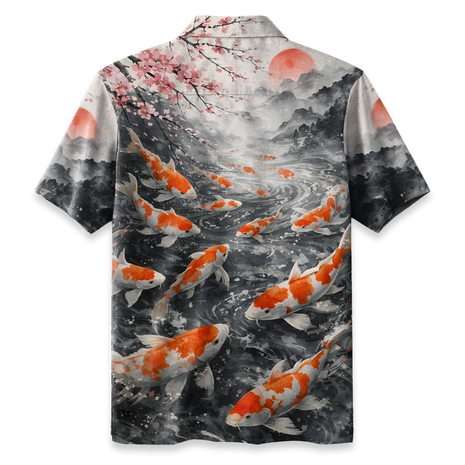 Dance Of The Koi Hawaiian Shirt