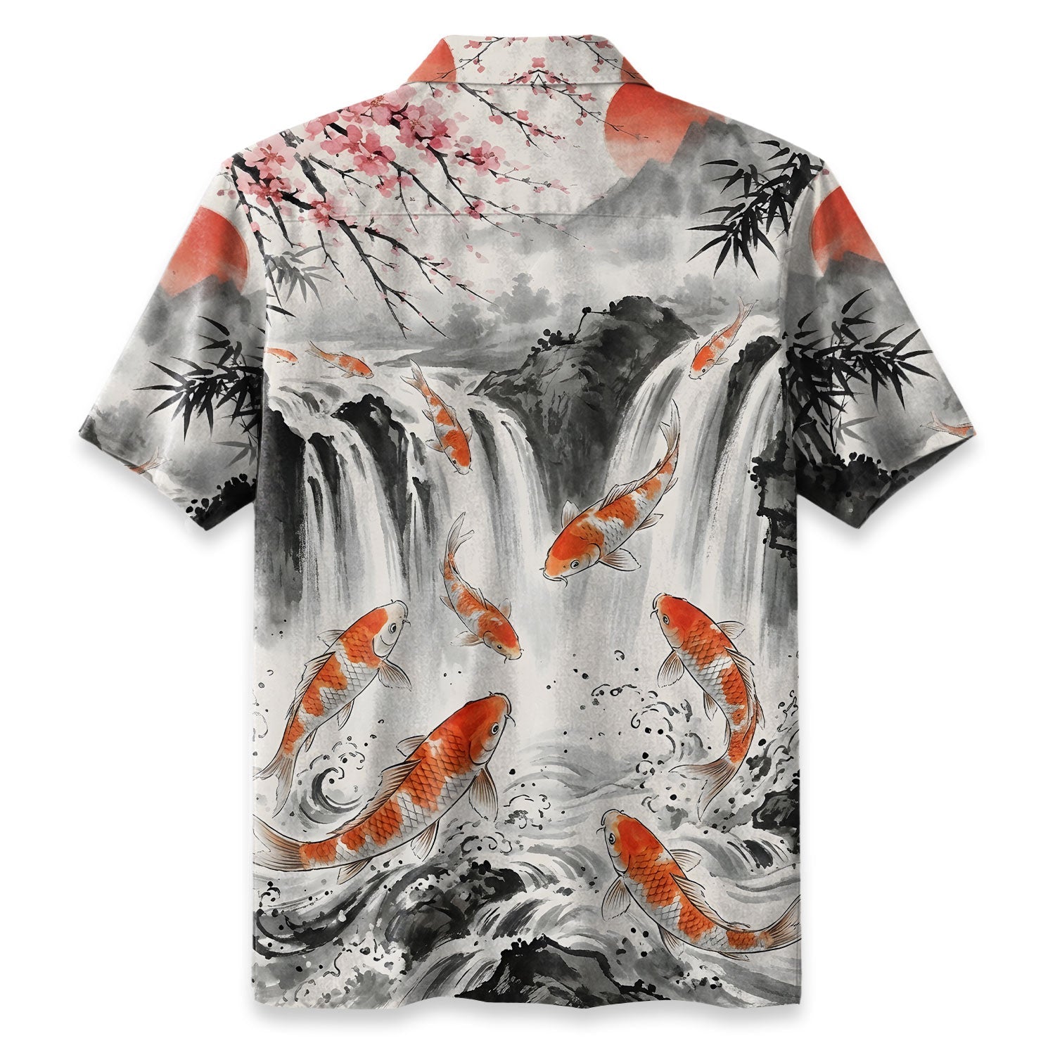 Dance Of The Koi Hawaiian Shirt