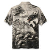 Fight Between Dragon And Tiger Hawaiian Shirt