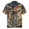 Fight Between Dragon And Tiger Hawaiian Shirt