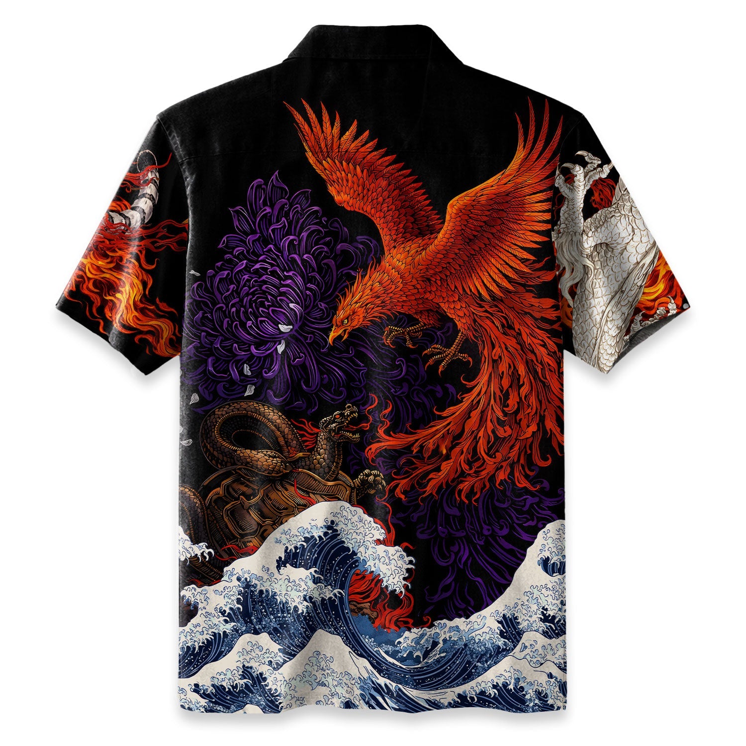 Four Sacred Beasts Hawaiian Shirt