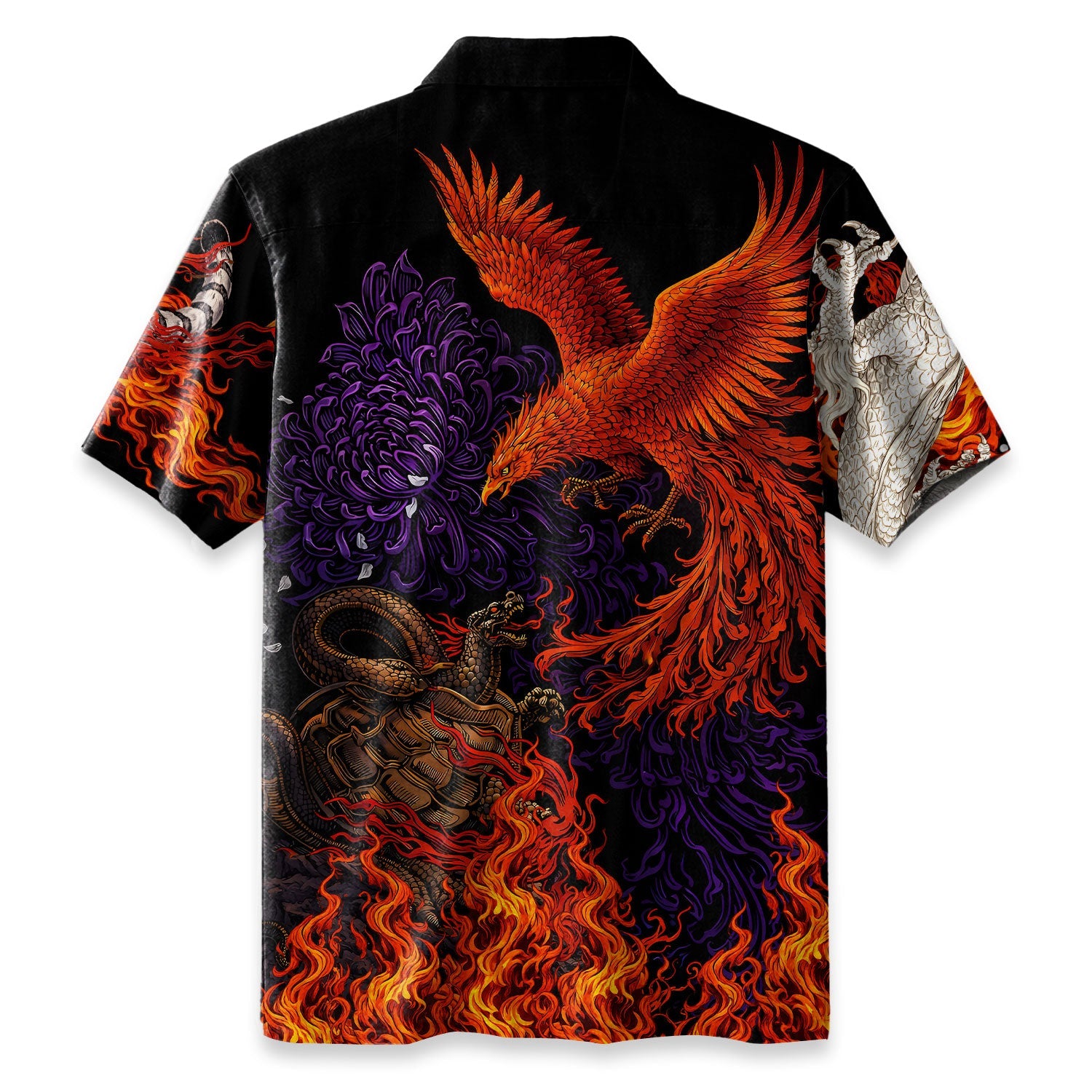 Four Sacred Beasts Hawaiian Shirt
