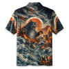 Monster and Wandering Cat Hawaiian Shirt