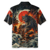 Monster and Wandering Cat Hawaiian Shirt