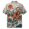 Great Wave Octopus Hawaiian Shirt
