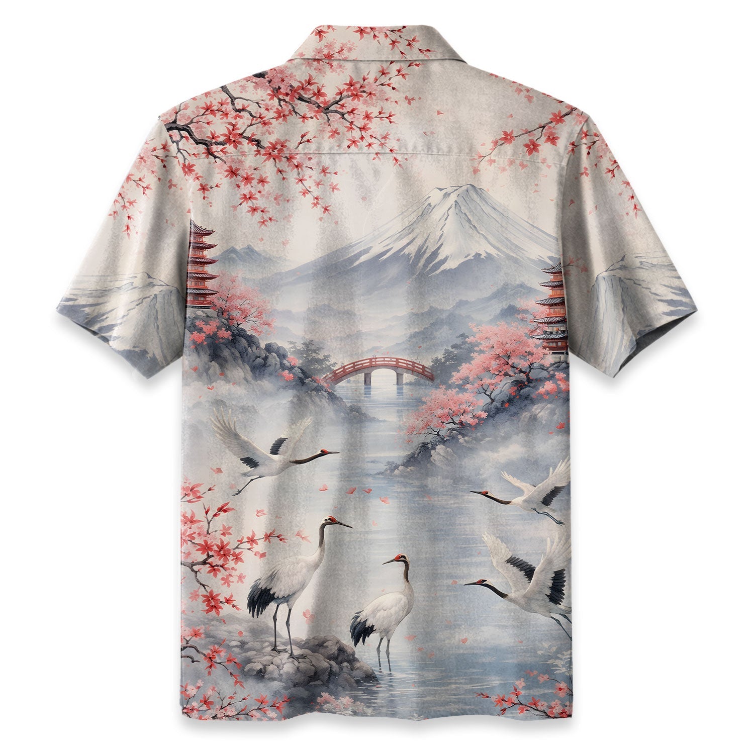 Harmony of Sakura Hawaiian Shirt