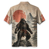 Japanese Samurai Bigfoot Hawaiian Shirt