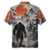 Japanese Samurai Bigfoot Hawaiian Shirt