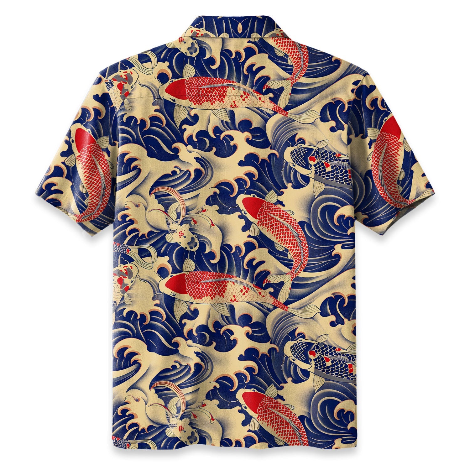 Koi Carp Frenzy Hawaiian Shirt
