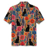 Yayoi Kusama Forest Cat Hawaiian Shirt