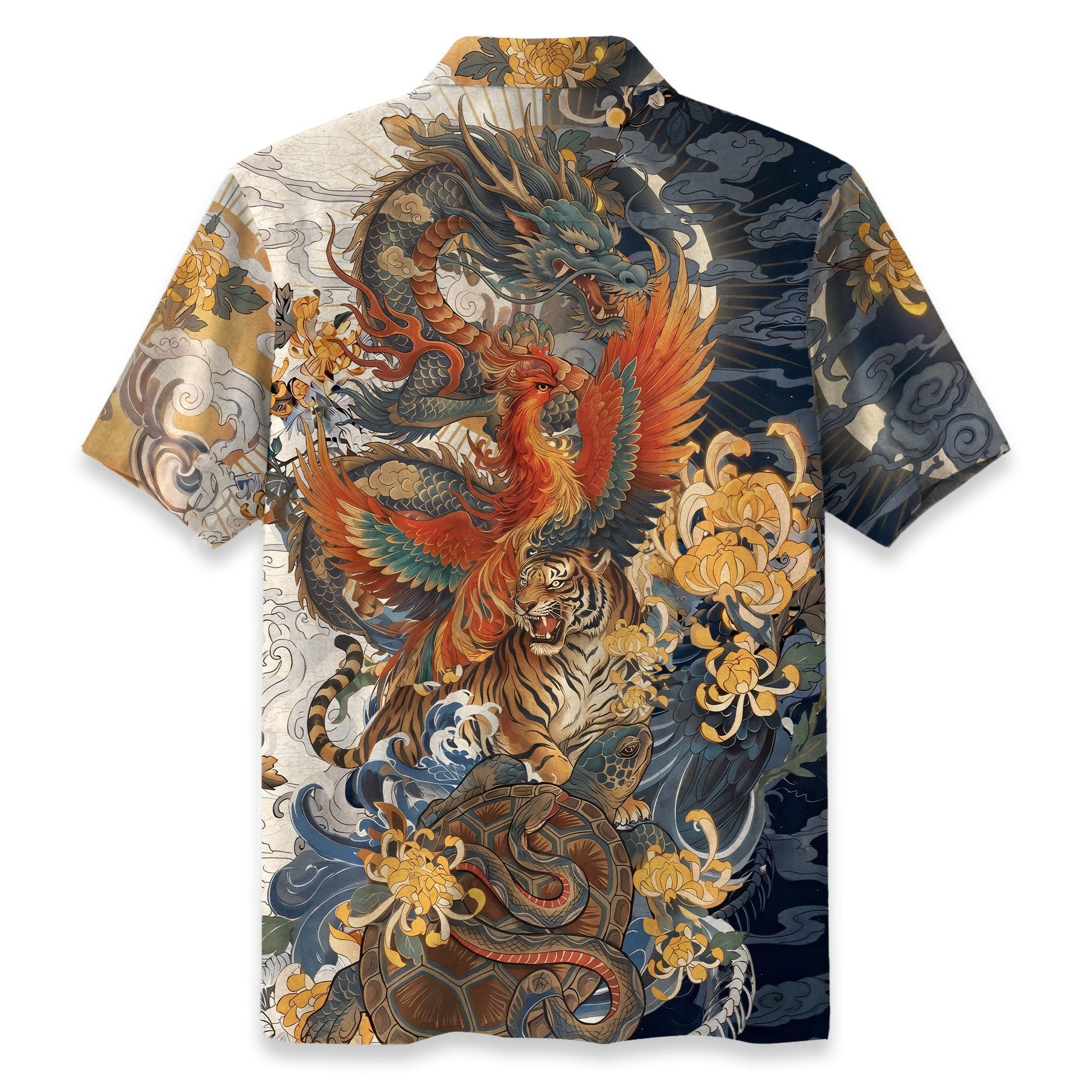 Mythic Beast Rising Hawaiian Shirt