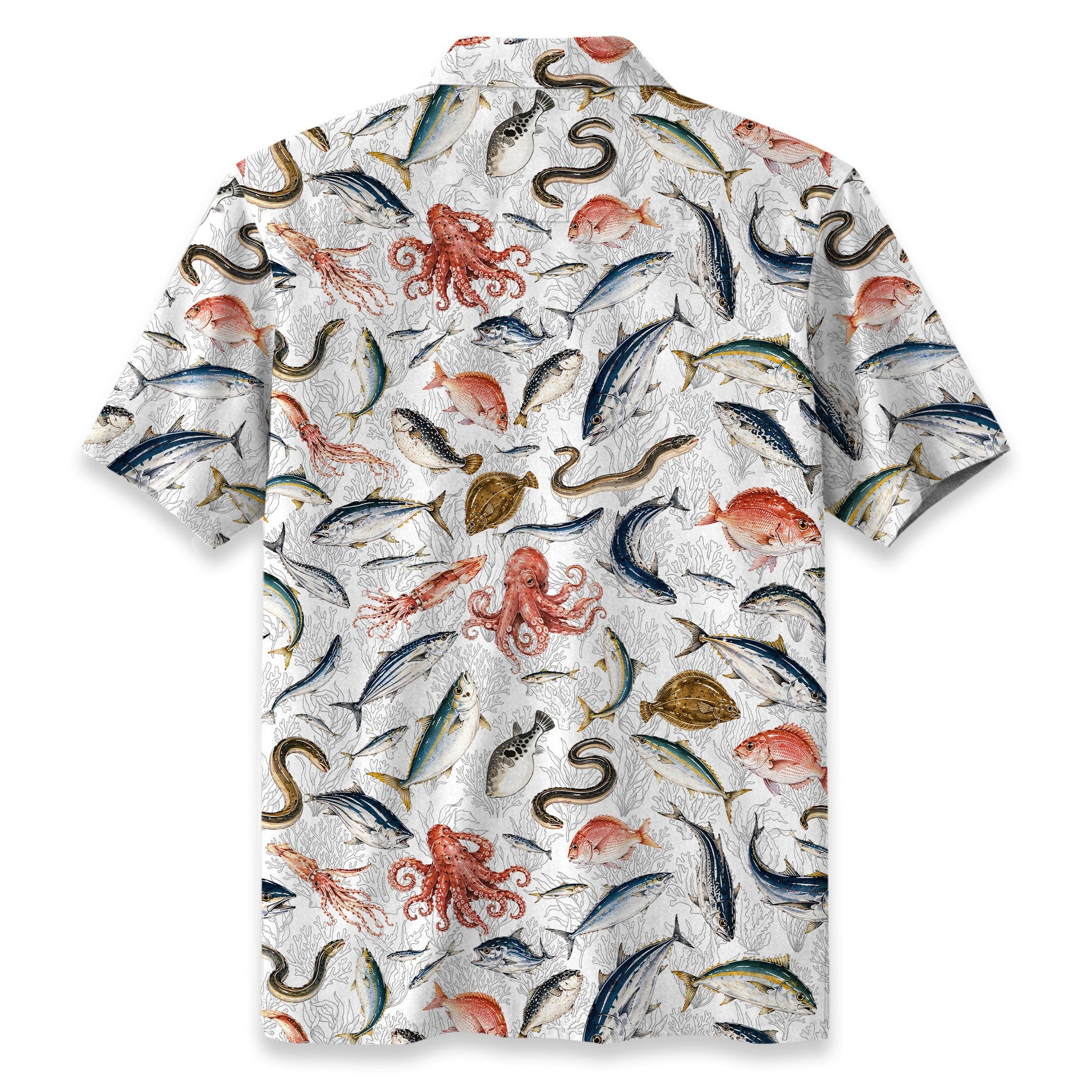 Sea Ocean Fish Hawaiian Shirt