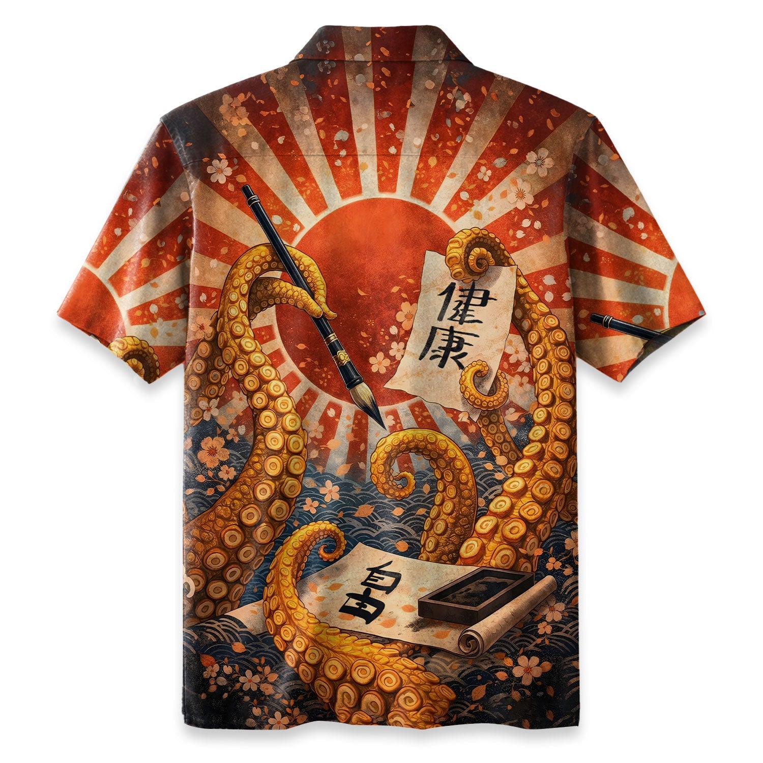 Octopus Tentacles Hawaiian Shirt