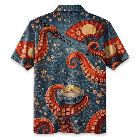 Octopus Tentacles Hawaiian Shirt