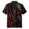 Shadow Fire Dragon Hawaiian Shirt