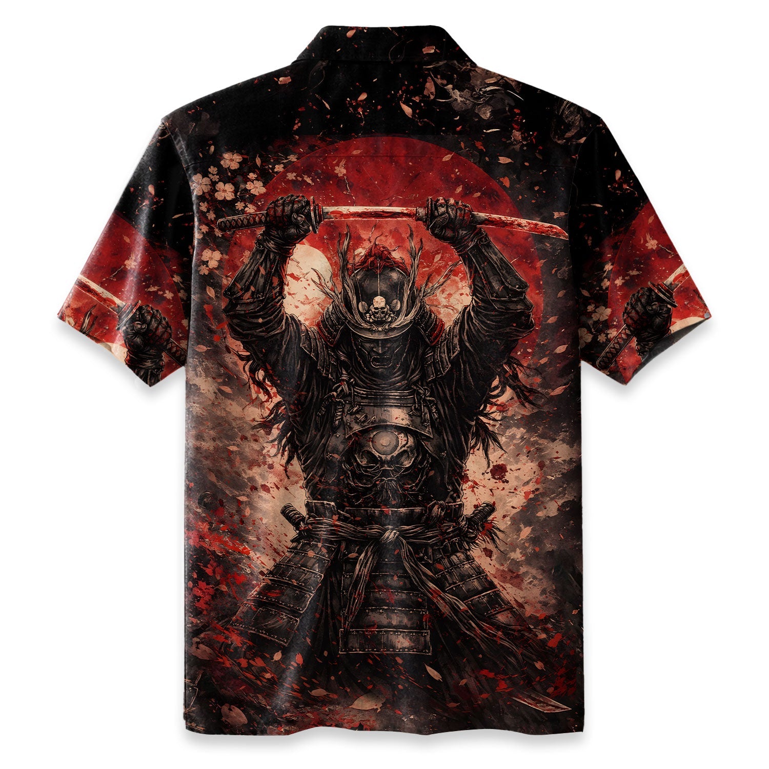 Shadow of the Red Moon Hawaiian Shirt