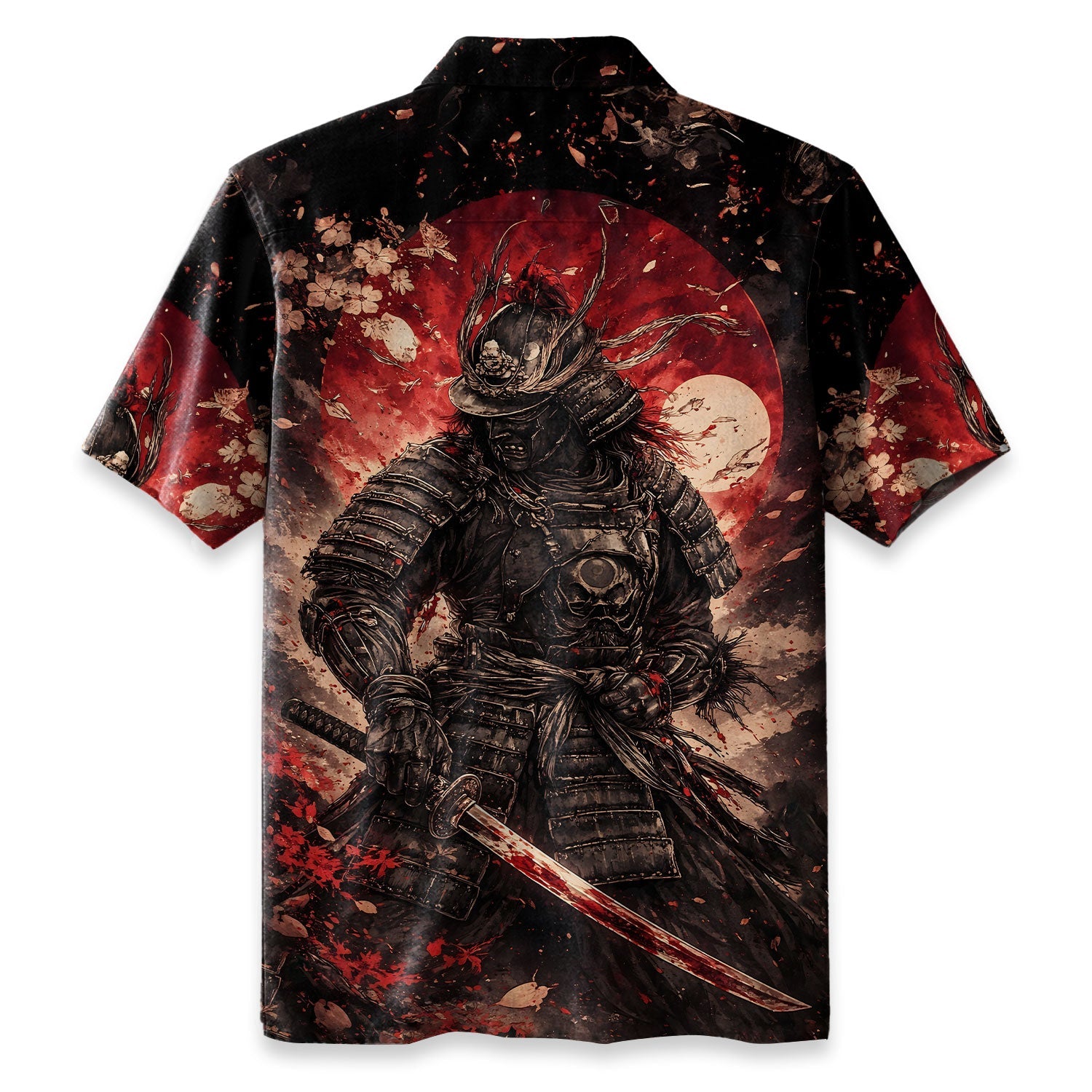 Shadow of the Red Moon Hawaiian Shirt