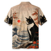 Sunset Cat Hawaiian Shirt