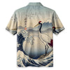 The Great Wave Off Crane Hawaiian Shirt