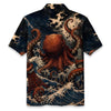 Tokyo Kaiju Octopus Hawaiian Shirt